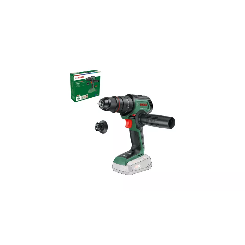 Bosch AdvancedImpact 18V-80 QuickSnap bezvadu triecienurbis 1950 apgr./min, bezatslēgas, 890 g, melns, zaļš
