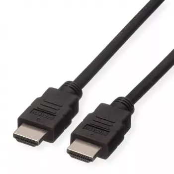 HDMI kabelis ROLINE 11.44.5733 3m Type A vīrietis uz vīrieti Melns