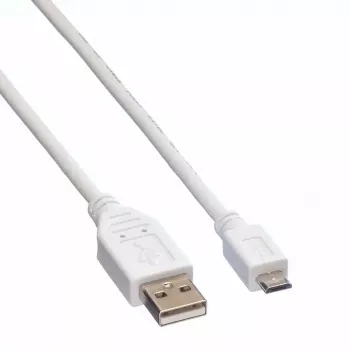 USB 2.0 kabelis A – Micro B vīriešu/vīriešu 0,15 m VALUE 11.99.8751