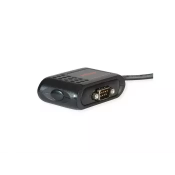 ROLINE 12.02.1017 kabeļa dzimuma mainītājs USB A – RS-232 + DB25 Melns 1,8m