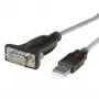 ROLINE 12021163 seriālais kabelis Pelēks 1.8 m USB Type-A DB-9