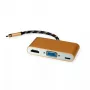 ROLINE 12.03.3155 Doks klēpjdatoram ar USB-C, HDMI, VGA