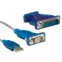 USB uz seriālo pārveidotāja kabelis VALUE 1.8 m