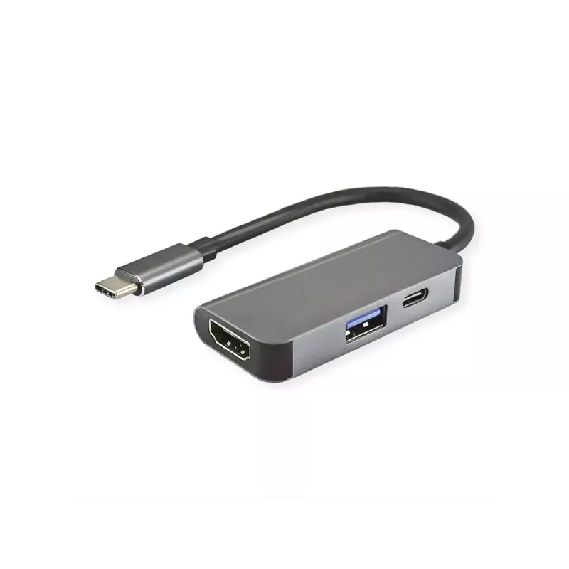 Doks stacija klēpjdatoriem VALUE 12.99.1141 USB 3.2 Gen 1 Type-C Melna 3840x2160 60Hz
