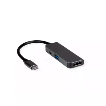 Doks stacija klēpjdatoriem VALUE 12.99.1141 USB 3.2 Gen 1 Type-C Melna 3840x2160 60Hz