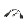 VALUE 12.99.3146 Video kabeļa adapteris 0,3 m HDMI Type A — DisplayPort melns