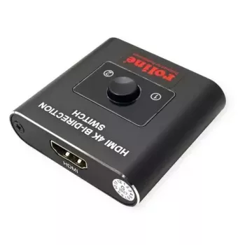 HDMI slēdzis ROLINE 14.01.3573 60Hz Melns Plastmasa 5 gab.
