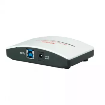 USB centrmezgls ROLINE Black & White 4 porti ar barošanas bloku