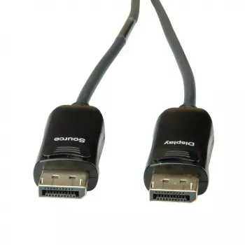 VALUE 14.99.3469 DisplayPort kabelis 50 m melns