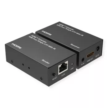 VALUE 14.99.3569 HDMI pagarinātājs pa vītā pāra kabeli, 60 m