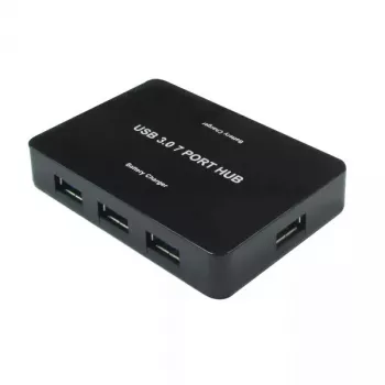 USB Hubs VALUE USB 3.0 Desktop Hub 7 Porti ar Barošanas Bloku