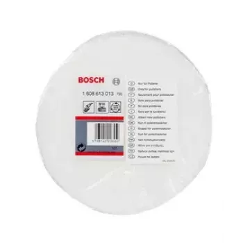 Bosch 1608613013 Pulēšanas disks 16 cm balts