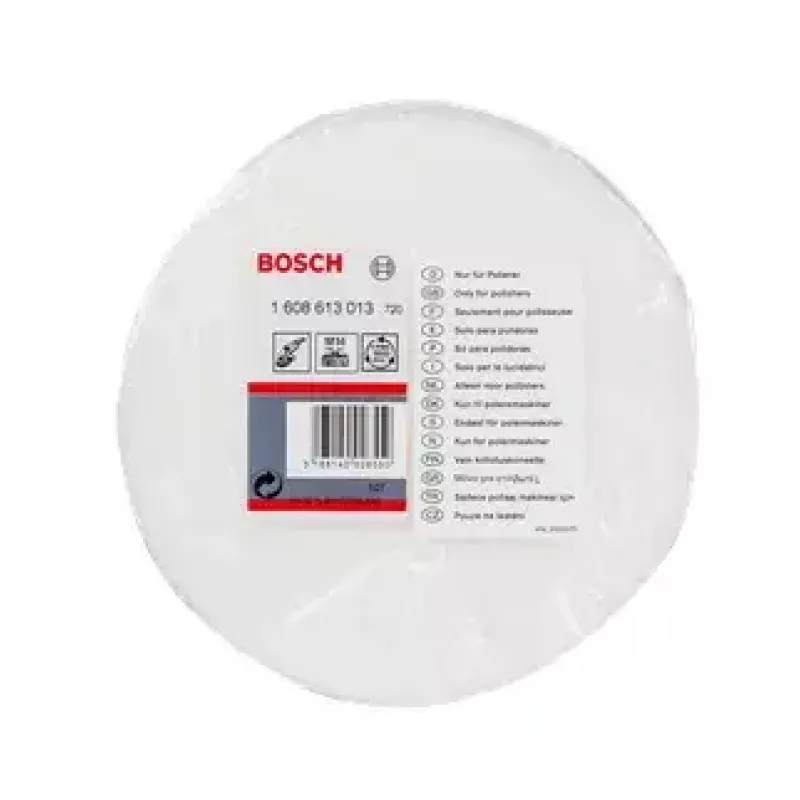 Bosch 1608613013 Pulēšanas disks 16 cm balts