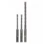 Urbju komplekts Bosch 1 617 000 118 3 gab. SDS Plus 5.0mm 6.0mm 8.0mm