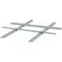 VESA adapteris ROLINE 100x100–400x400 mainīgs sudraba