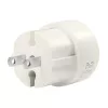 Strāvas spraudņa adapteris LogiLink PA0186 Balts