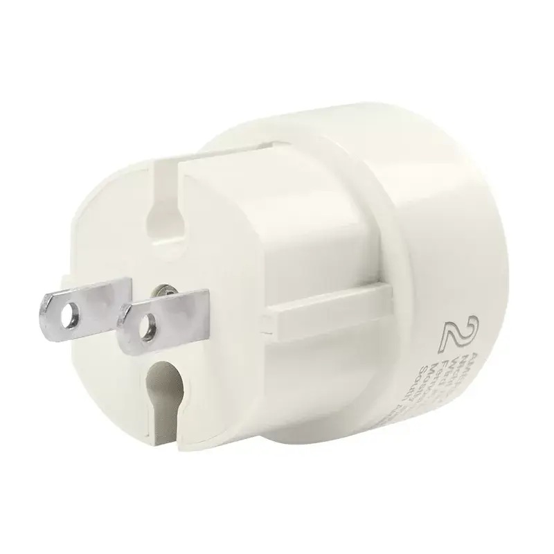 Strāvas spraudņa adapteris LogiLink PA0186 Balts