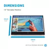 Portatīvais monitors HP E-Series E14 G4 14 collu Full HD LCD 1920x1080
