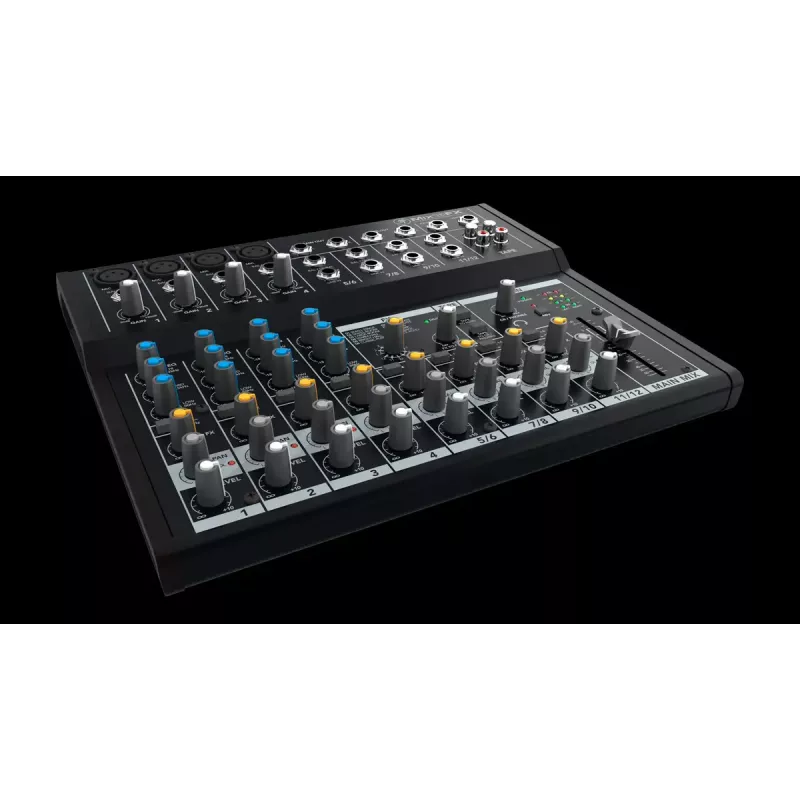 Mackie Mix12FX 12 kanālu mikseris 20 - 30000 Hz Melns
