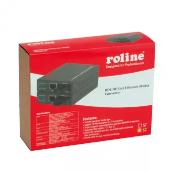 Fast Ethernet pārveidotājs ROLINE RC-100FX/SC