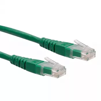 Tīkla kabelis ROLINE UTP Patch Cord Cat.6 RJ-45 0,3m Zaļš