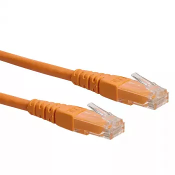 Tīkla kabelis ROLINE UTP Patch Cord Cat.6 RJ-45 3,0m Oranžs