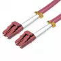 ROLINE InfiniBand/optiskais kabelis 1m 2x LC OM4 50µm pilns duplekss