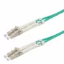 Šķiedru optikas savienotājkabelis ROLINE LC/LC OM3 50/125µm Tirkīza 5m