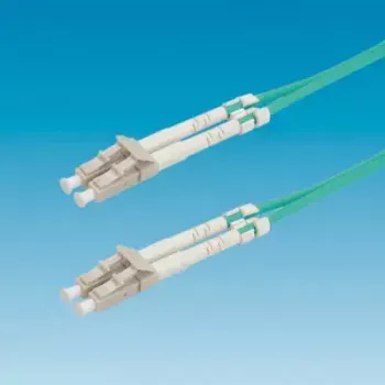 FO Jumper kabelis ROLINE 50/125µm OM3 LC/LC Low-Loss 1m