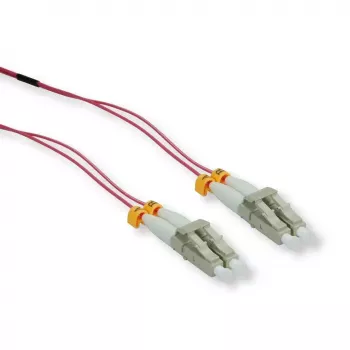 ROLINE InfiniBand/optiskās šķiedras kabelis 7 m 2x LC Violet OM4