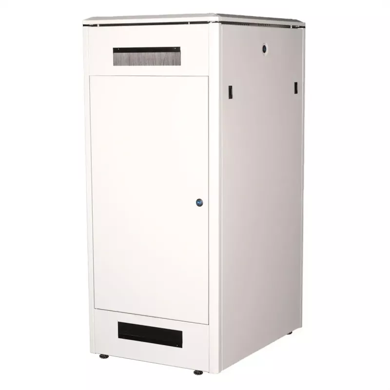 ROLINE 19 collu tīkla skapis Pro 26U, 600x800 mm PxD, stikla durvis, pelēks, IP20, 600 kg slodze