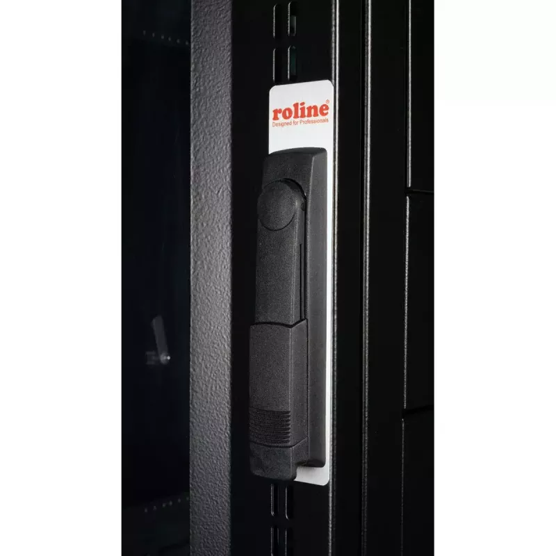 Brīvi stāvošs serveru skapis ROLINE Pro 42U 600x1000 melns
