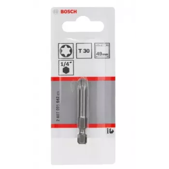 Bosch 2607001642 T30 ārkārtīgi ciets skrūvgrieža uzgalis 49mm