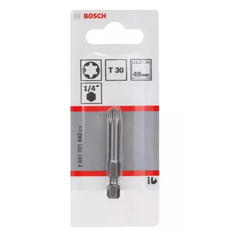 Bosch 2607001642 T30 ārkārtīgi ciets skrūvgrieža uzgalis 49mm