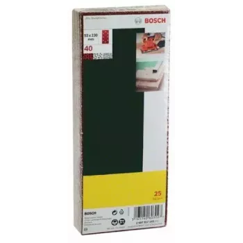 Bosch 2 607 017 097 slīpēšanas papīru komplekts 25 gab.