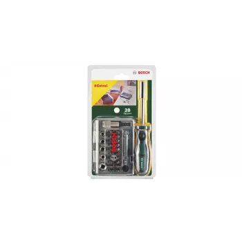 Skrūvgrieža uzgaļu komplekts Bosch 2 607 017 331 27 gab. sešstūra, Torx, Phillips