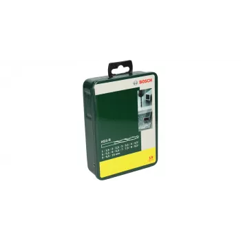 Bosch 2 607 019 435 urbju komplekts — 19 HSS-R metāla urbji 1–10 mm