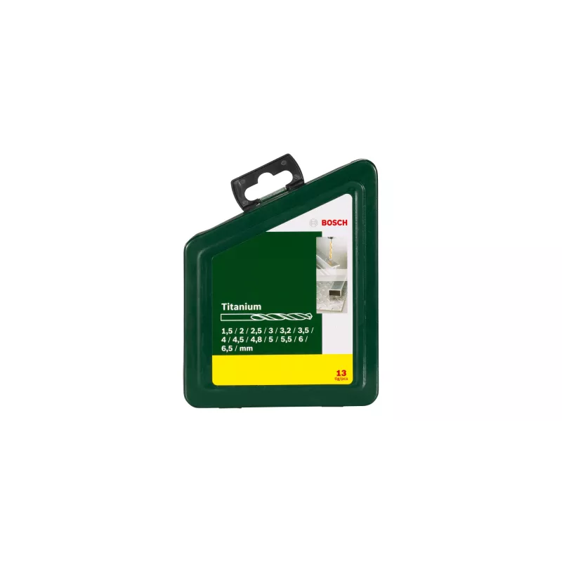 Bosch 2 607 019 436 urbju komplekts 13gab HSS-TiN metāla urbji 1.5-6.5mm