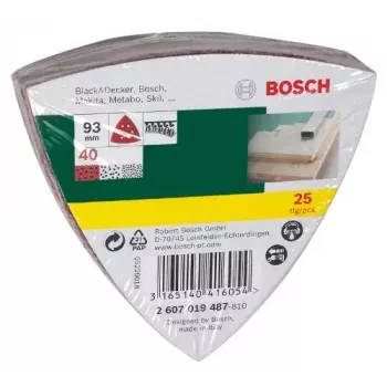 Bosch 2 607 019 487 slīpēšanas piederumu komplekts 25 gab.