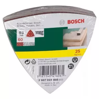 Bosch 2 607 019 488 slīpēšanas piederumu komplekts 25 gab.