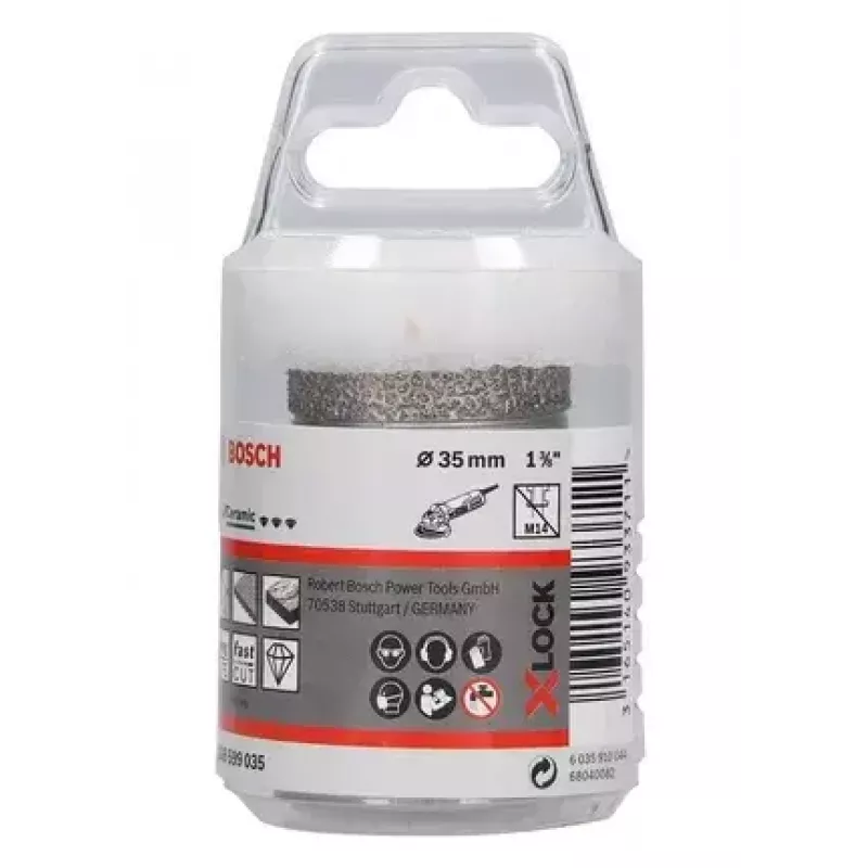 Bosch 2 608 599 035 dimanta cauruma zāģis leņķa slīpmašīnai 1 gab.