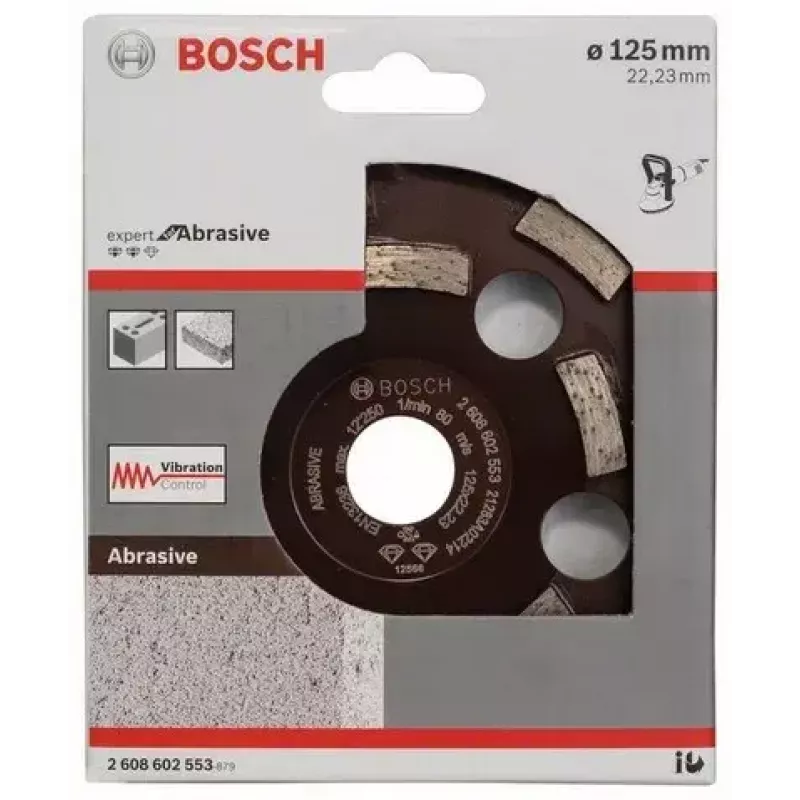 Slīpēšanas disks Bosch 2 608 602 553 kokam