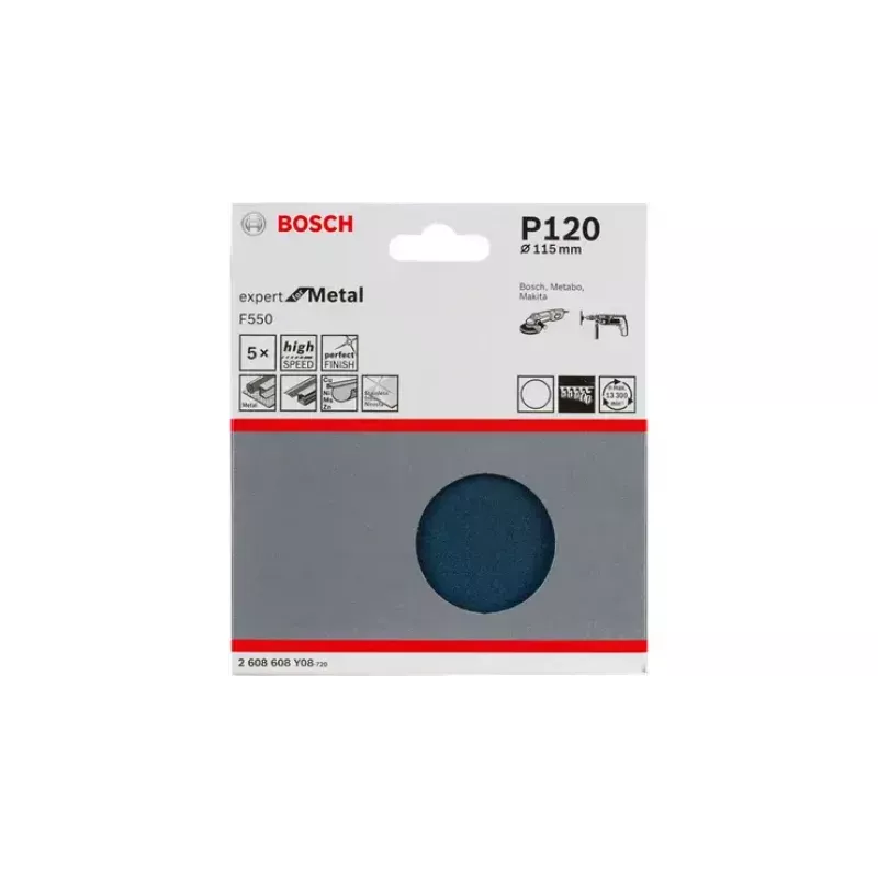 Griešanas disks Bosch F550 Expert metālam 2608608Y01