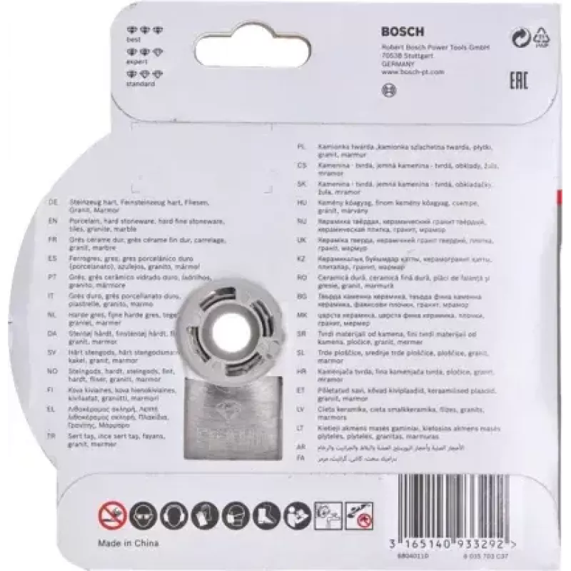 Bosch 2 608 615 131 griešanas disks (X-LOCK Best for Ceramic Extra Clean Turbo)