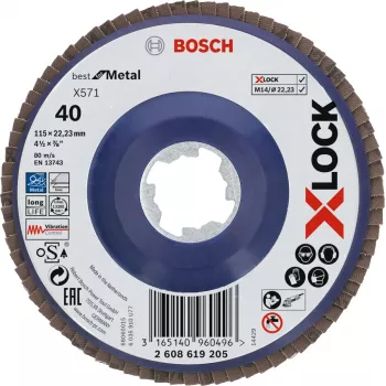 Bosch 2 608 619 205 slīpēšanas disks metālam