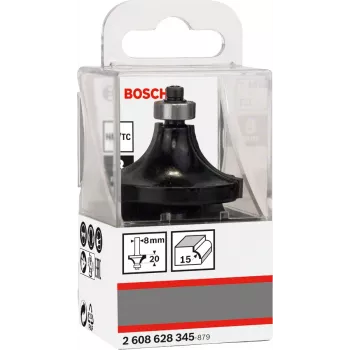 Bosch 2 608 628 345 frēzes uzgalis noapaļošanas uzgalis 1 gab.