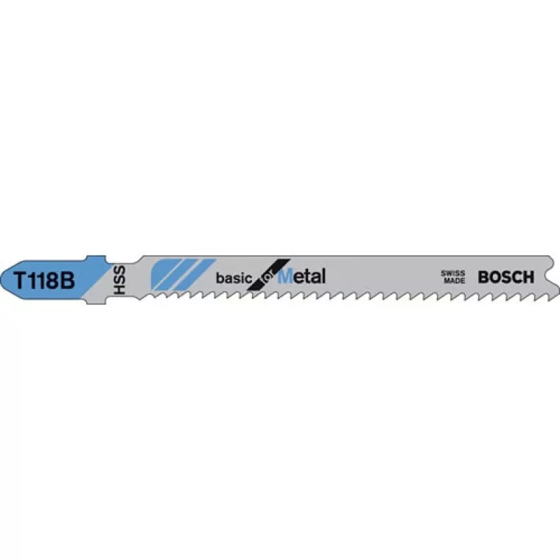 Bosch 2 608 631 673 finierzāģa asmens metālam T 118 B, HSS, 92 mm