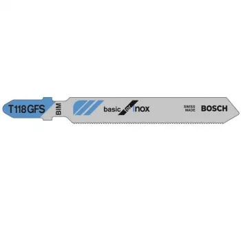 Finzāģa asmens Bosch T 118 GFS nerūsējošajam tēraudam