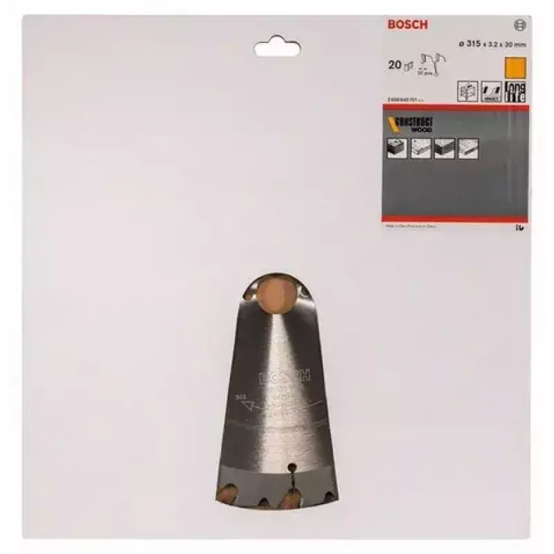 Zāģa asmens ripzāģim Bosch 2 608 640 701 315 mm