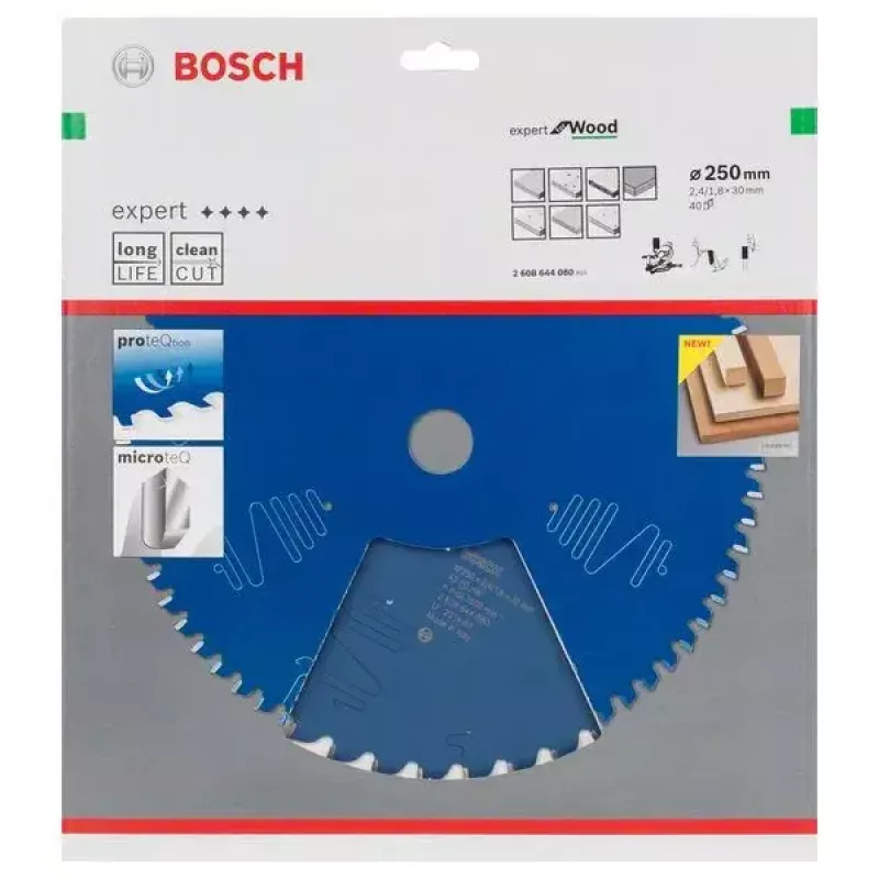 Bosch 2608644080 ripzāģa asmens 25 cm 1 gab.